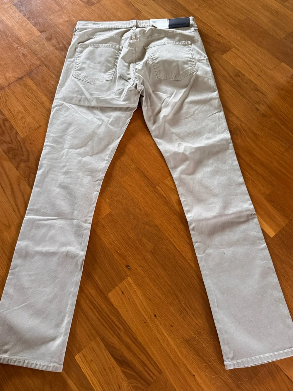 MENS CITIZENS OF HUMANITY GAGE CLASSIC STRAIGHT ITALIAN CANVAS CUT JEANS SIZE 32
